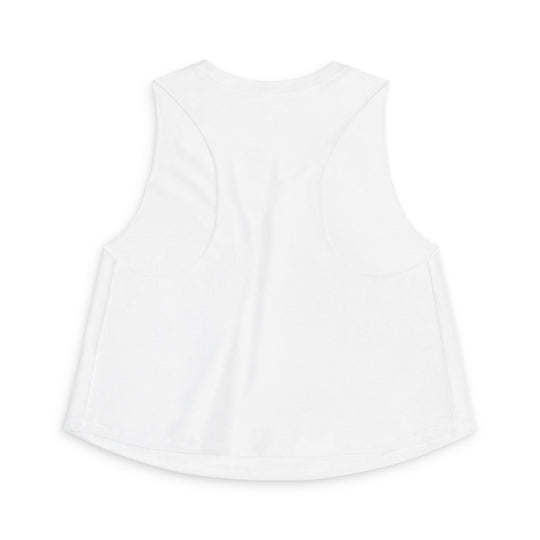 Heroes Defense Women's Cropped Tank — Serve. Honor. Repeat.