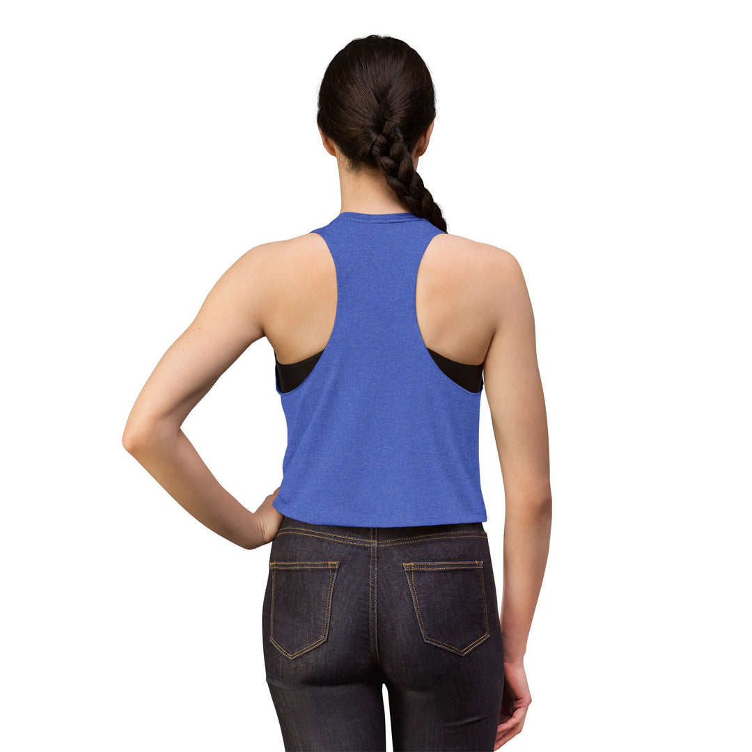Heroes Defense Women's Cropped Tank — Serve. Honor. Repeat.