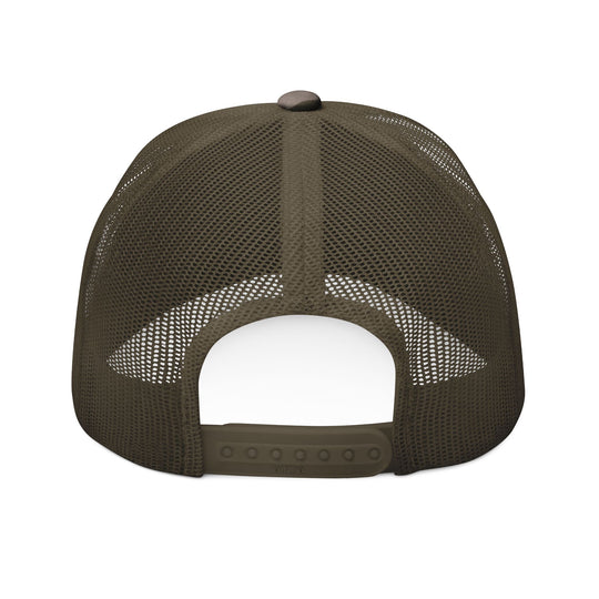 Heroes Defense Camo Embroidered Trucker Hat