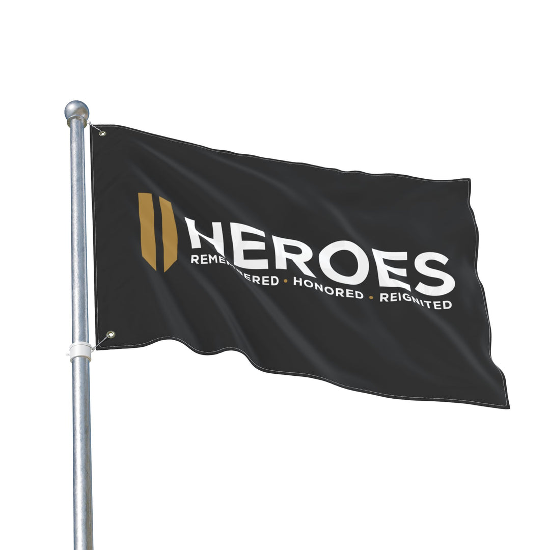 Heroes Defense 25th Anniversary 9/11 Flag