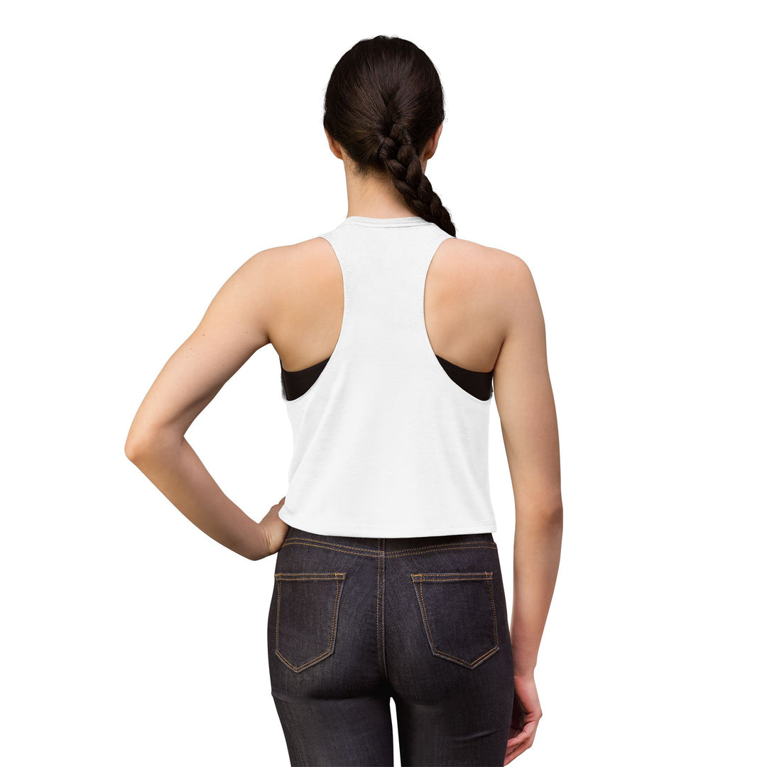 Heroes Defense Women's Cropped Tank — Serve. Honor. Repeat.
