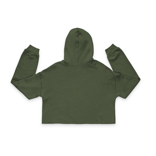 Minimalist Cropped Hoodie - Heroes Defense