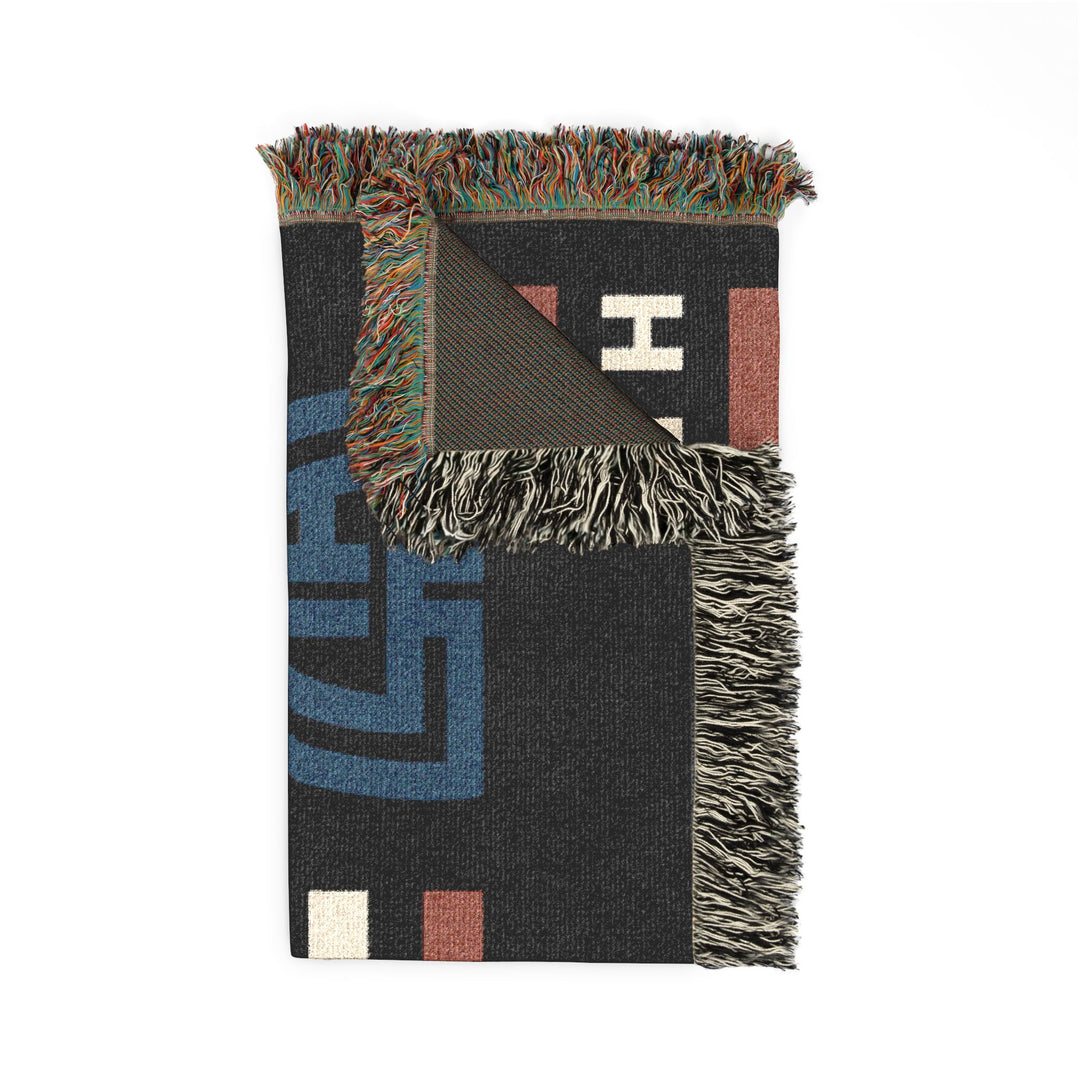 Heroes Defense Flag Woven Blanket
