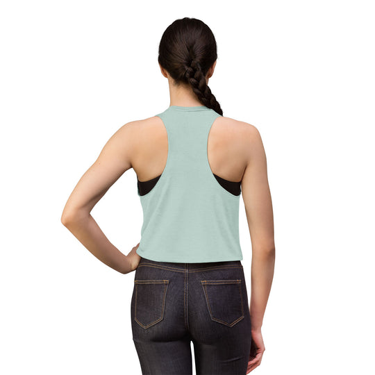 Heroes Defense Women's Cropped Tank — Serve. Honor. Repeat.