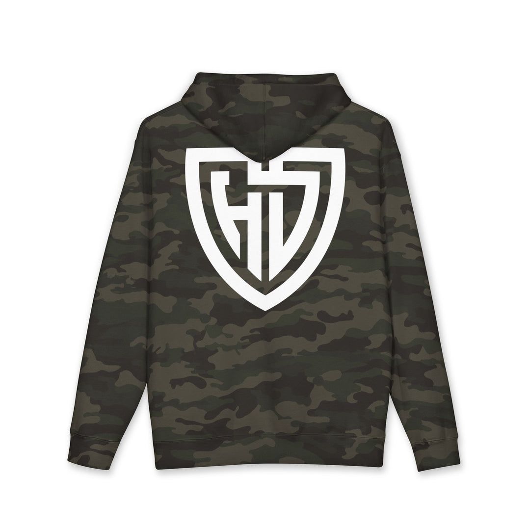 Heroes Defense Camo Hoodie Pullover