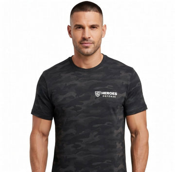 Heroes Defense Camo Tee