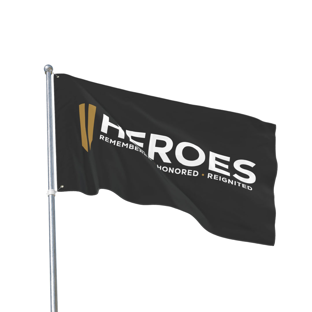 Heroes Defense 25th Anniversary 9/11 Flag