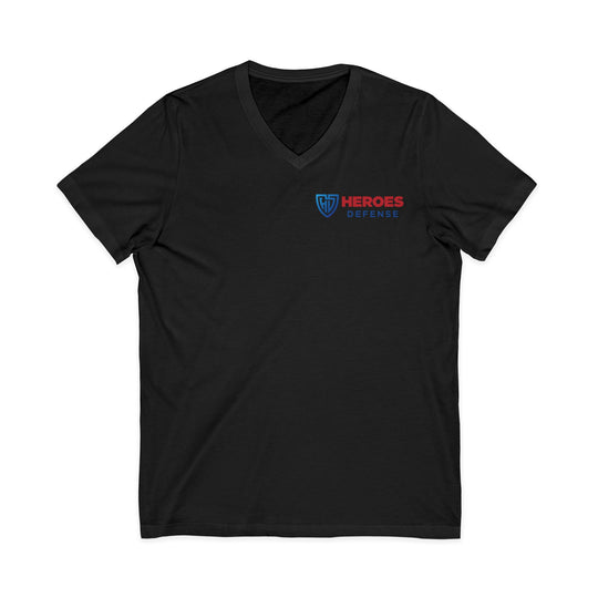 Heroes Defense Women's V-Neck Tee