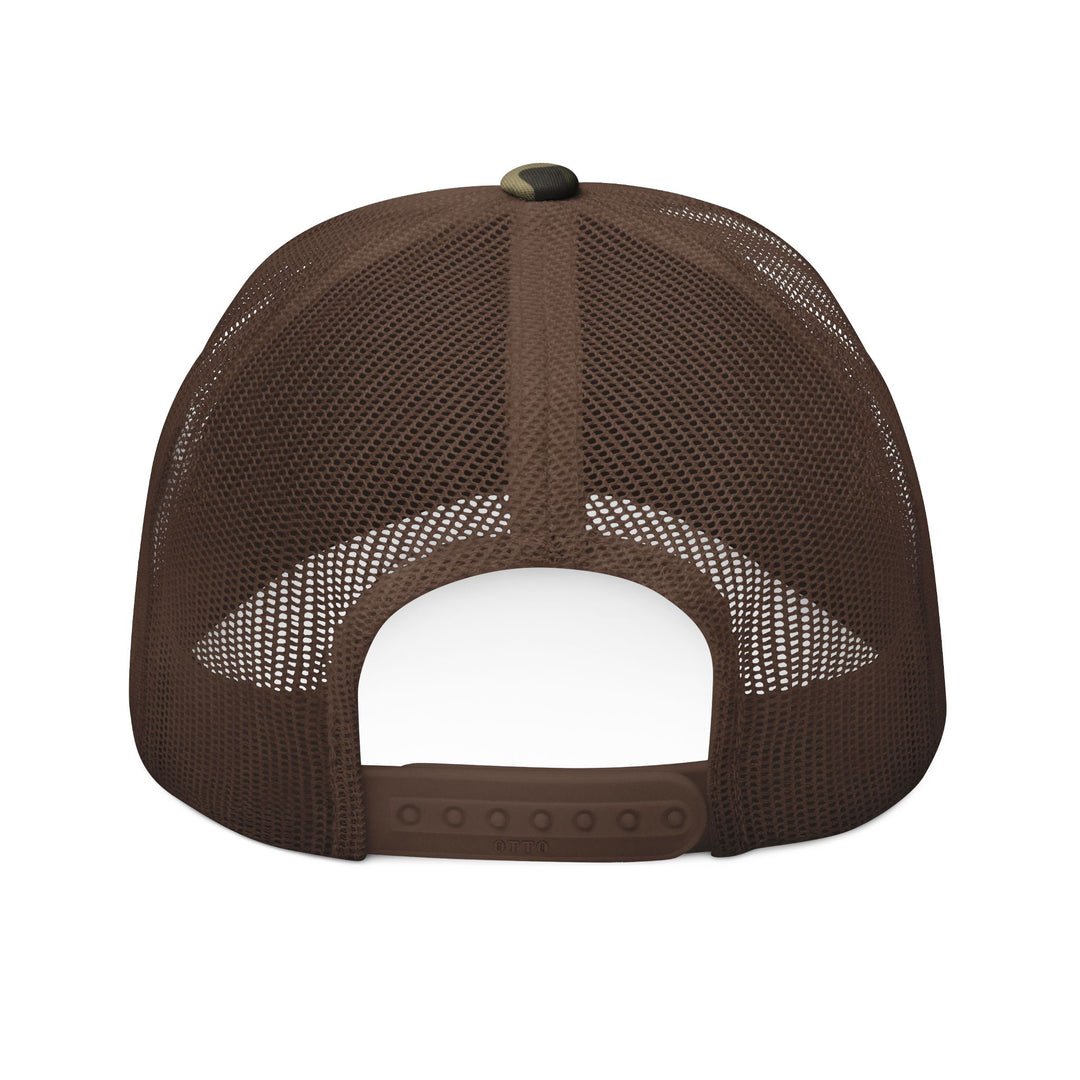 Heroes Defense Camo Embroidered Trucker Hat