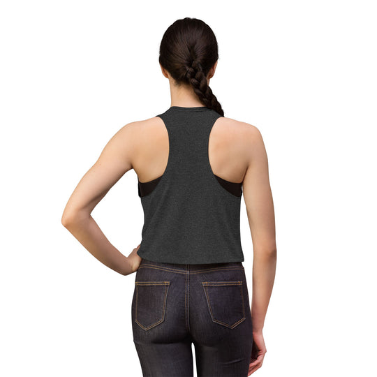 Heroes Defense Women's Cropped Tank — Serve. Honor. Repeat.