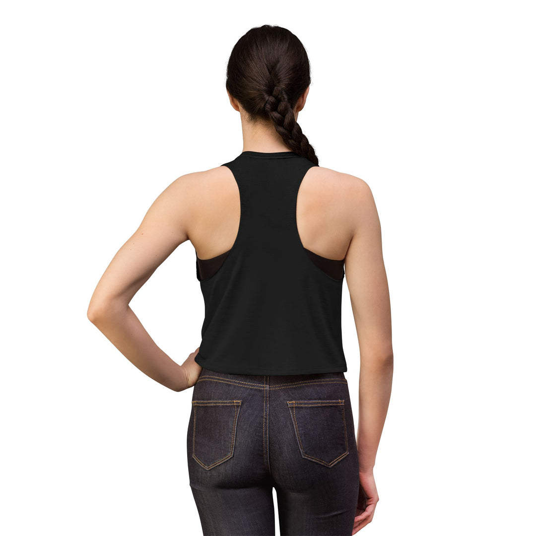 Heroes Defense Women's Cropped Tank — Serve. Honor. Repeat.