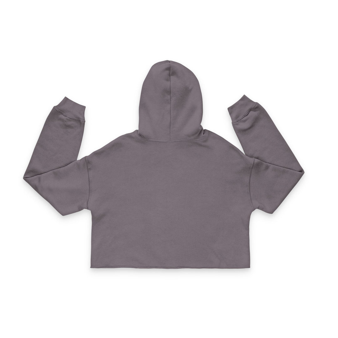 Minimalist Cropped Hoodie - Heroes Defense