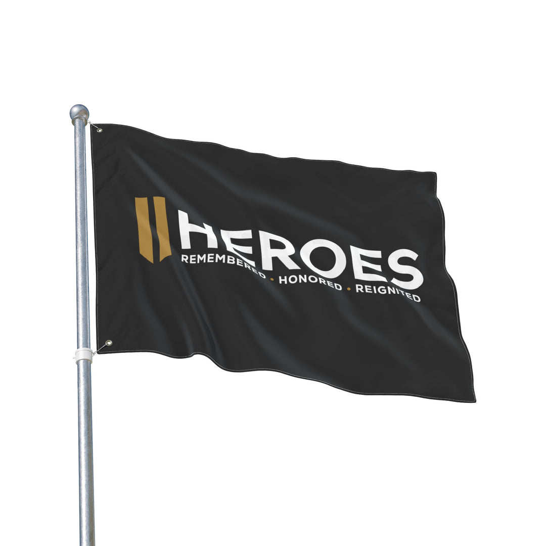 Heroes Defense 25th Anniversary 9/11 Flag